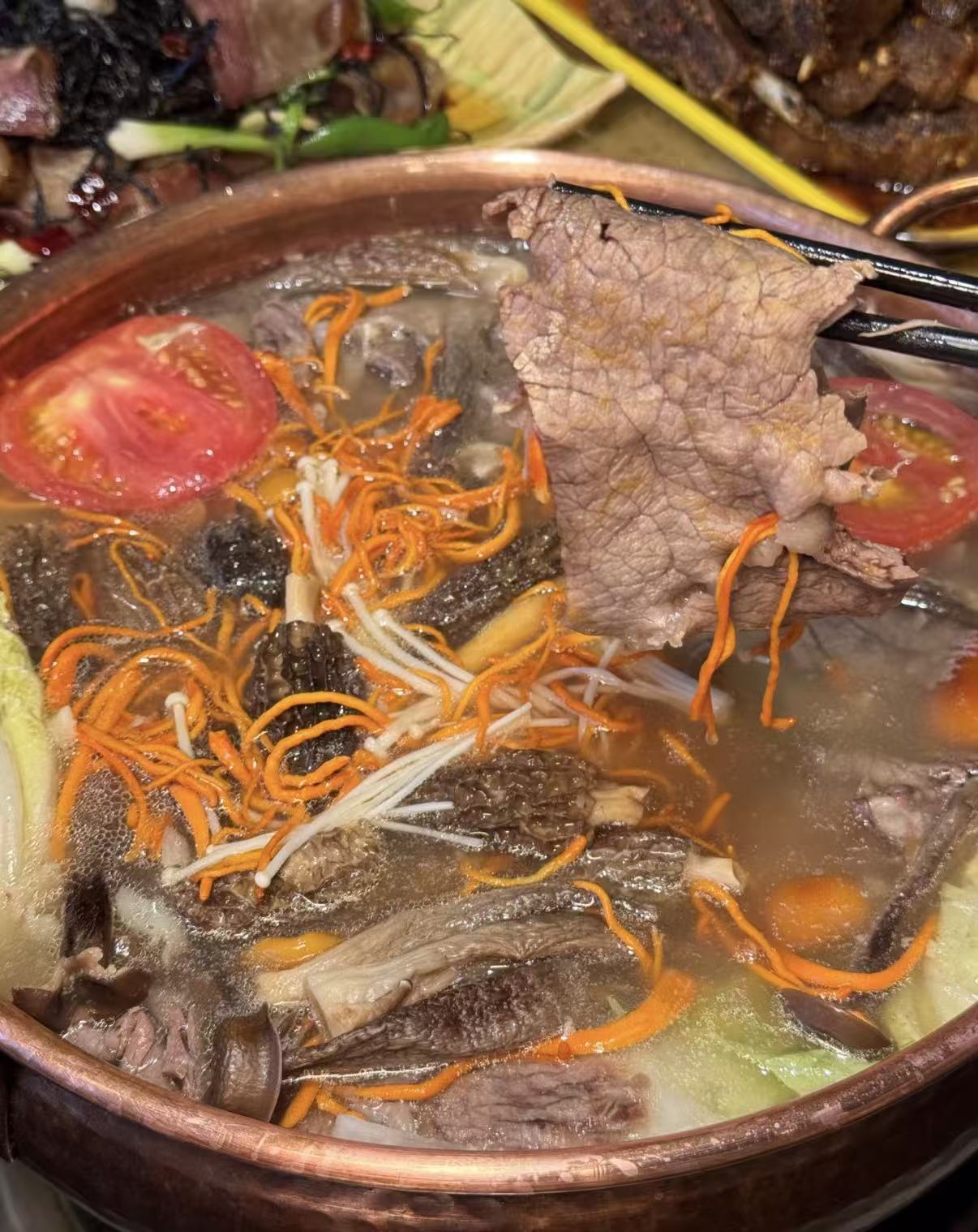 牦牛肉火锅